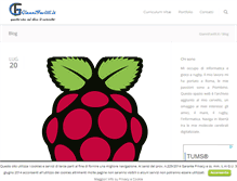 Tablet Screenshot of giannifavilli.it